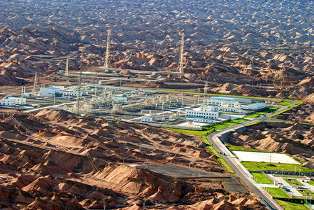 △西气东输气源地——克拉2气田