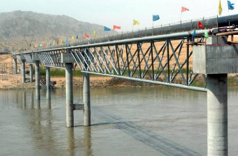 △西气东输工程跨越黄河